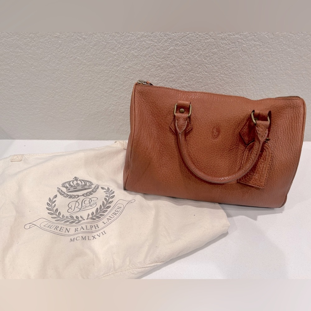 Ralph Lauren vintage Boston bag, good condition only minor wear!